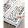 1 Roll Grey Thickened Shelf Liner for Kitchen Cabinets Non-Adhesive Drawer Liner Non-Slip Cupboard Liner Washable EVA Refrigerator