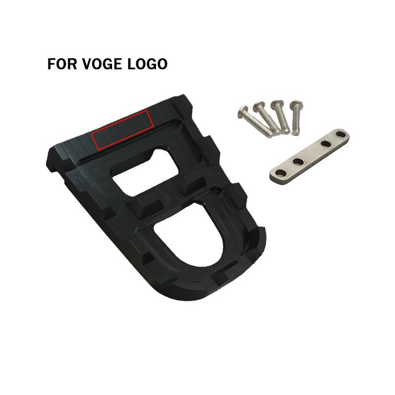 Motorcycle Brake Lever Pedal Extension Enlarger Footrest Pad For VOGE DSX900 DS525X DS625X DS900X 625 DS DSX 900 DSX525 DSX625