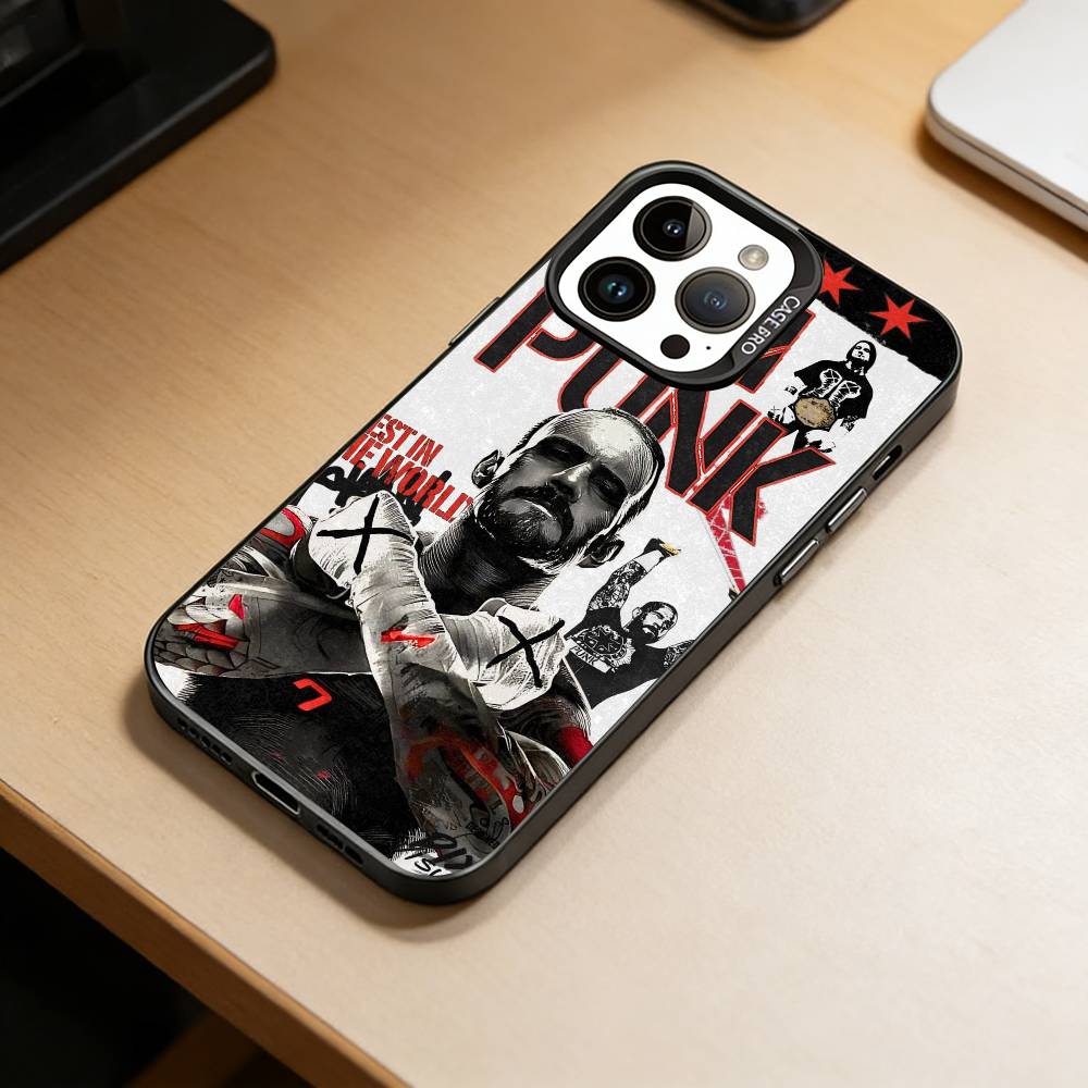 CM P-Punk   Phone Case For iPhone 17,16,15,14,13,12,11 Plus,Pro Max,XS,Colorful Silver Black Cover