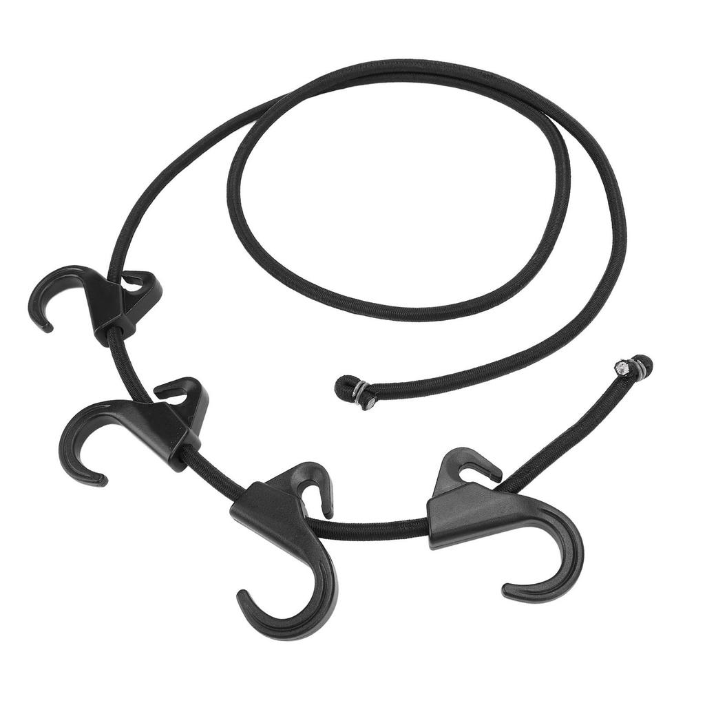 Wagenband mit 4 Haken Gummi Faltwagen Elastisches Seil Strandwagen Ladeband zum Einkaufen