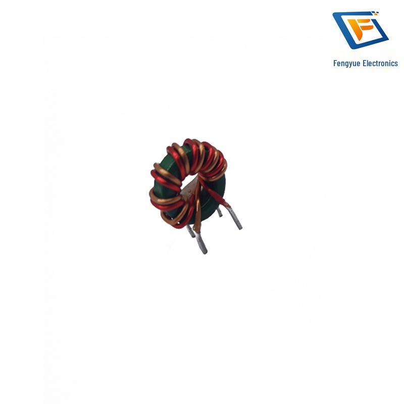 Nickel-Zinc Common Mode Choke: Red-Core Bifilar Wound, 7 Turns, Inductance >10UH, 9x5x3 Coil