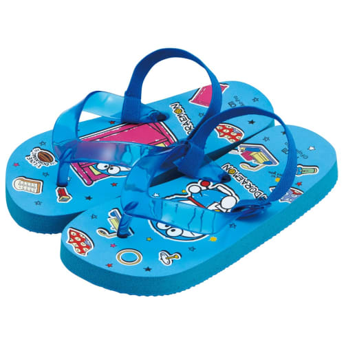 Skater Kids Beach Sandals 16cm Doraemon Sticker Sanrio Sdbe16-a