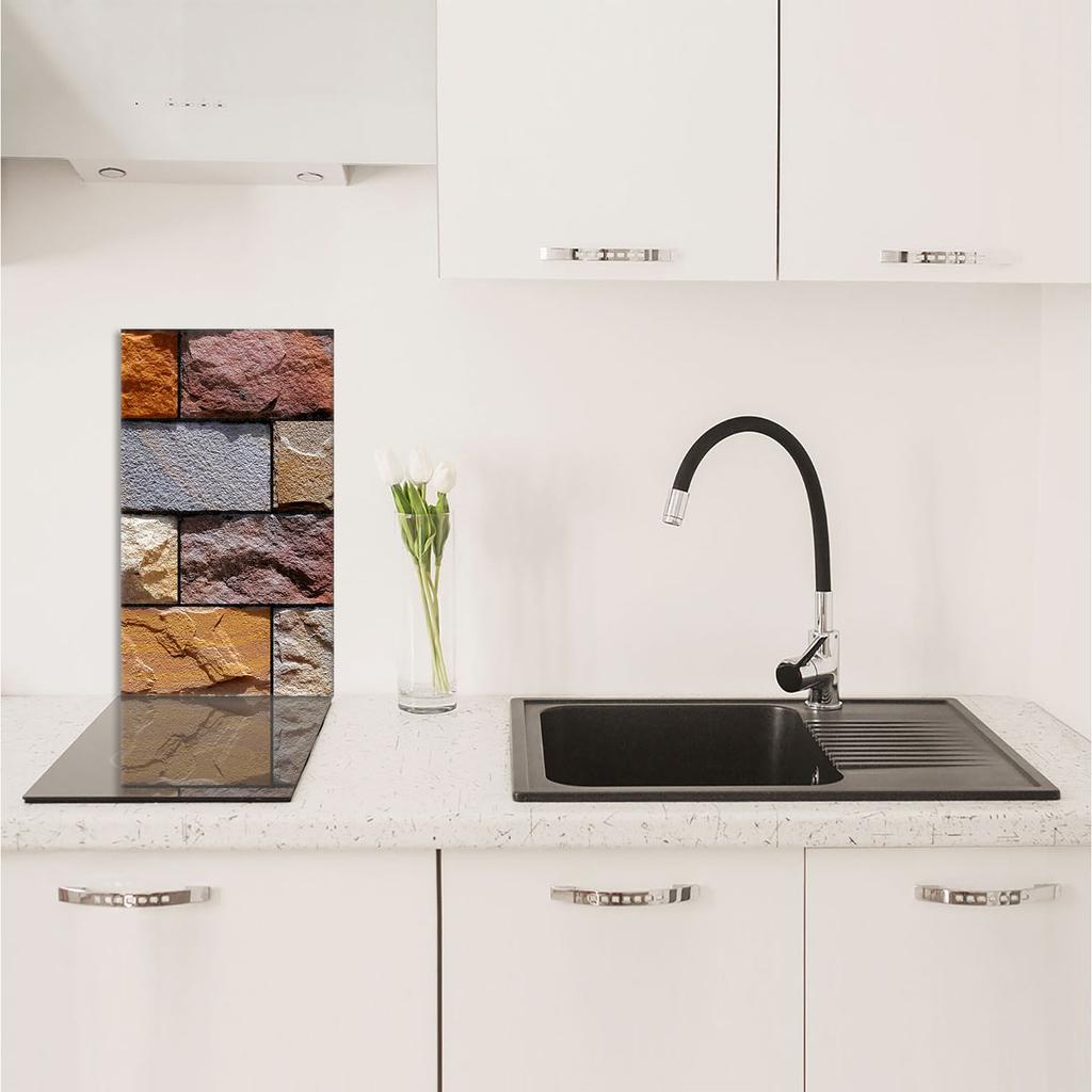 GLASS CUTTING BOARD 30x52 Brick