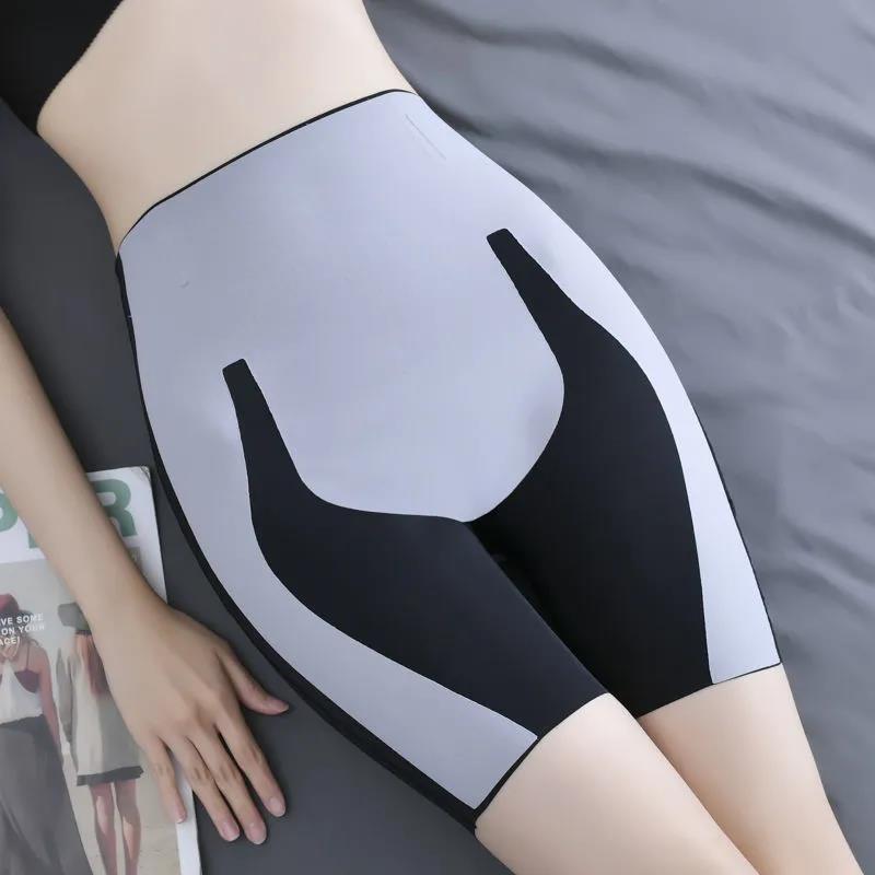 Damskie spodnie fitness z wysokim stanem i krojem S, podnoszące pośladki, bez śladu, bez obszycia, do jogi, z wysoką elastyczną podszewką