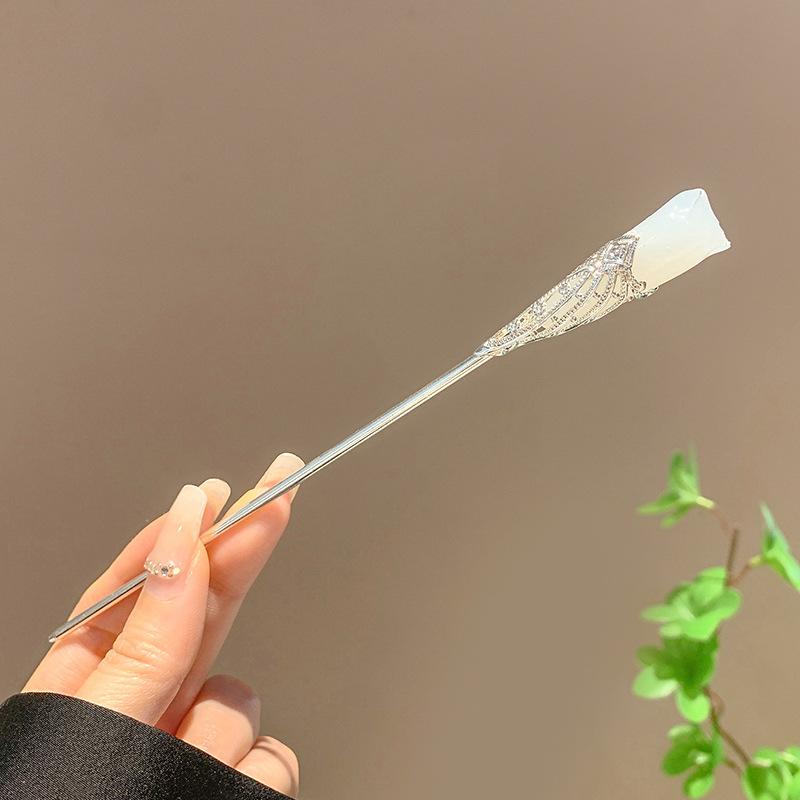 

Заколка для волос с бахромой в древнем стиле, женская заколка для волос с развитым чувством темперамента, отступающая назад, шпилька для волос, заколка для волос Ханфу, головной убор