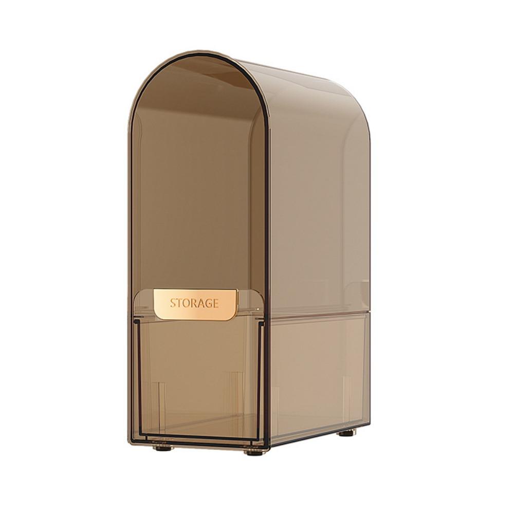 Transparent Jewelry Display Rack Dustproof Lipstick Box Acrylic Cosmetics Storage Box  for Home