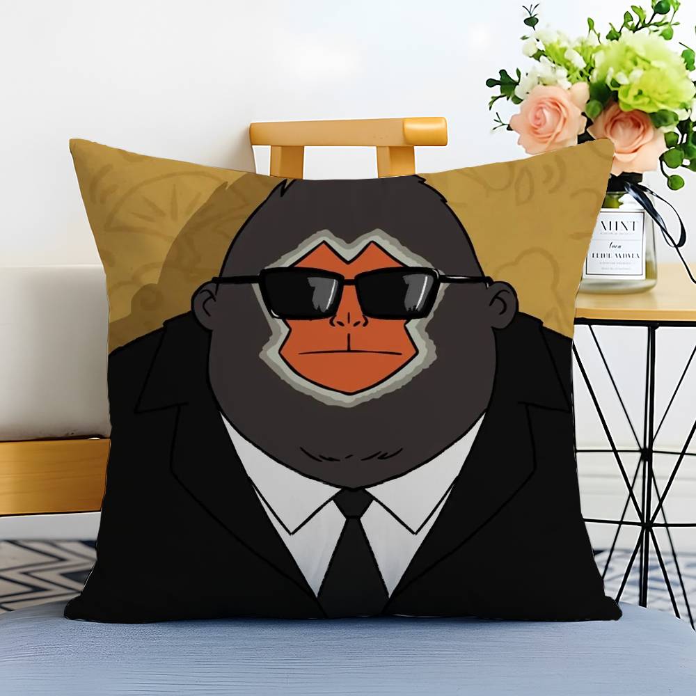 Chinese Cartoon Movie N-Nobody-MT Pillow Case Printed Brushed Fleece Pillow Baby Skin-Touch Eco-Friendly Dye-Sublimat