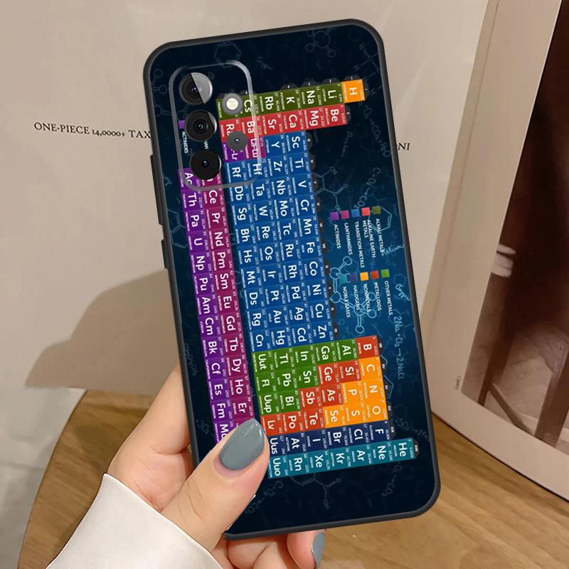 

Periodic Table Of Elements Phone Case For Samsung Galaxy A32 A52 A12 A53 A33 A23 A13 A54 A34 A14 A51 A15 A25 A35 A55 Samsung A32 4G