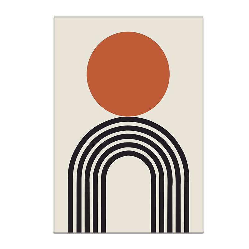 Nordic Lines Canvas Painting Abstract Geometric Wall Art Boho Poster Print Decorative Picture Modern Living Room Home Decor Unframed