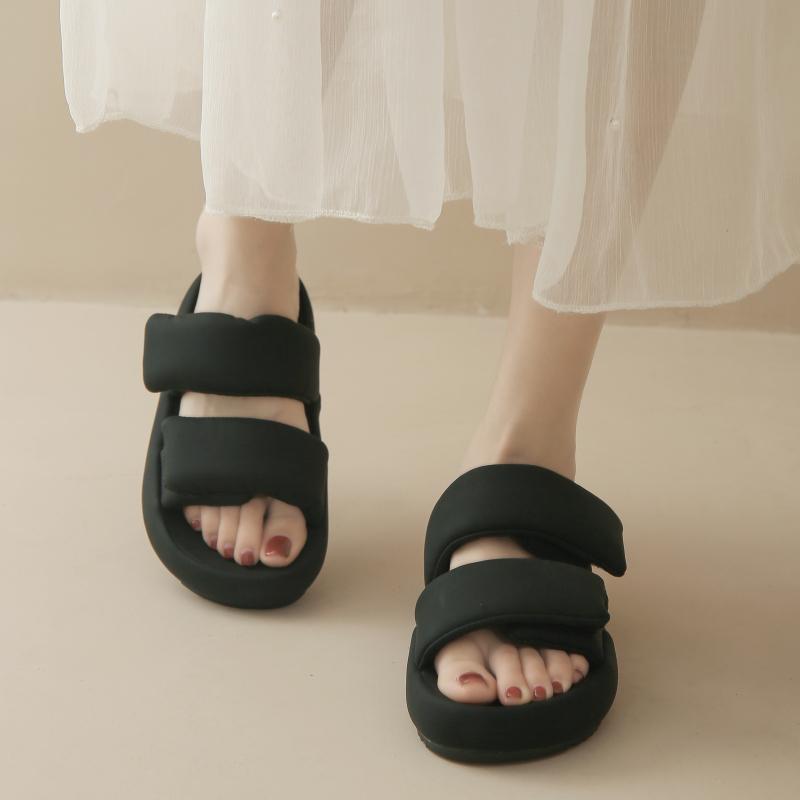 Fashion New 2024 Thick Soled Women's Unicorn Home Slippers Versatile Women Summer Shoes Sandals for Pregnant Casual Beach Sandals
