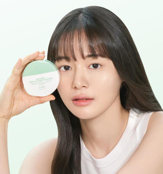 Dr. Althea Green Tea Fresh Sunscreen 45ml Lightweight Soothing UV Protection SPF50+ PA++++