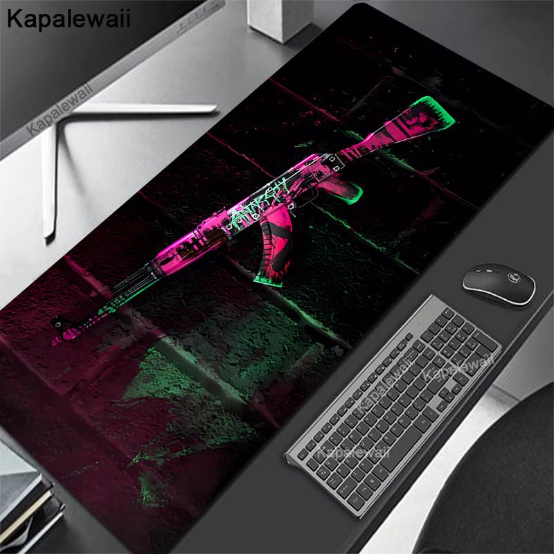 Extended Mouse Pad CSGO Gaming Mousepads PC Gamer Desk Protector Large Keyboard Pads XXL Game Black Mouse Mat
