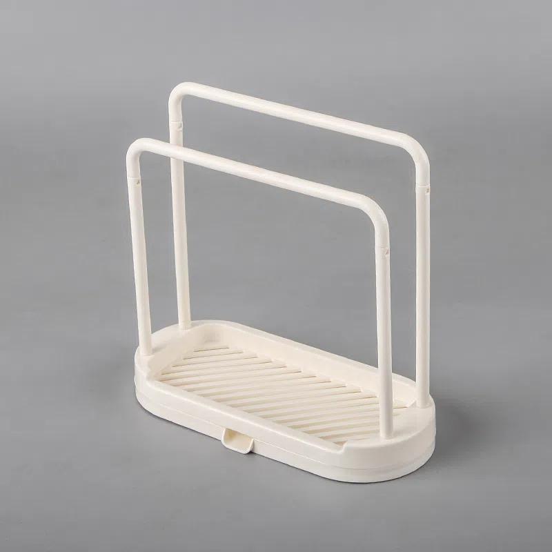 Removable Sponge Rag Holder Plastic Sink Drain Stand New Kitchen Sink Shelf Storage Accessories