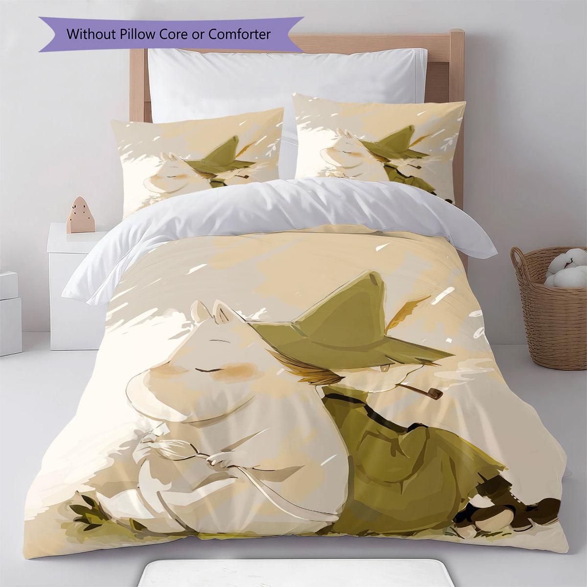 Muminšļūksens Gultasveļas Segu komplekts Segas pārvalks