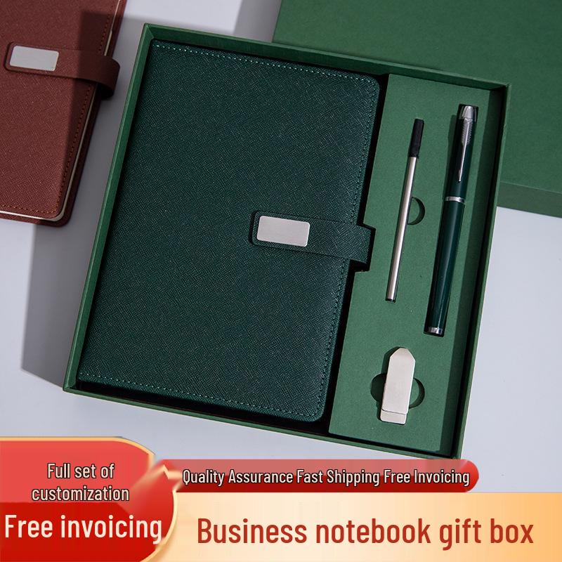 A5 Premium Office Notebook Gift Set with Logo Customization