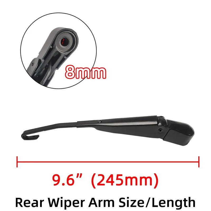 13" 325mm Rear Wiper Blade & Arm Set Kit For Honda CRV CR-V 2012-2016 Windshield Windscreen Tailgate Window Rain Brush
