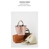 Large Vegetable Basket Bag TOGO First-layer Cowhide Handbag Fashionable Commuting Large-capacity Bucket Bag Genuine Leather Women's Bag