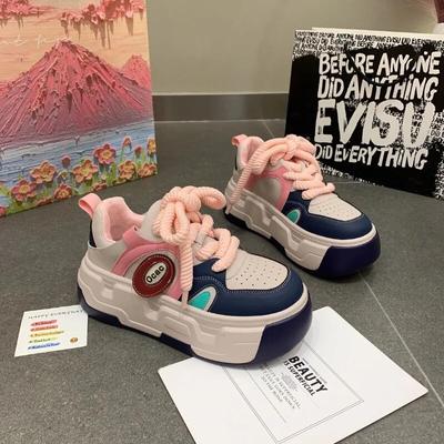 Platform Cute Women Sneakers Autumn Mixed Color Casual Athletic Shoes Breathable Fashion Luxury Designer Ladies Footwear
