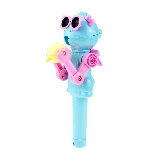 Lollipop Holder Toy Dinosaur Shape Lollipop Case Novelty Eat Lollipop Robot Toy Fun Lollipop Holder Gift for Kids Children