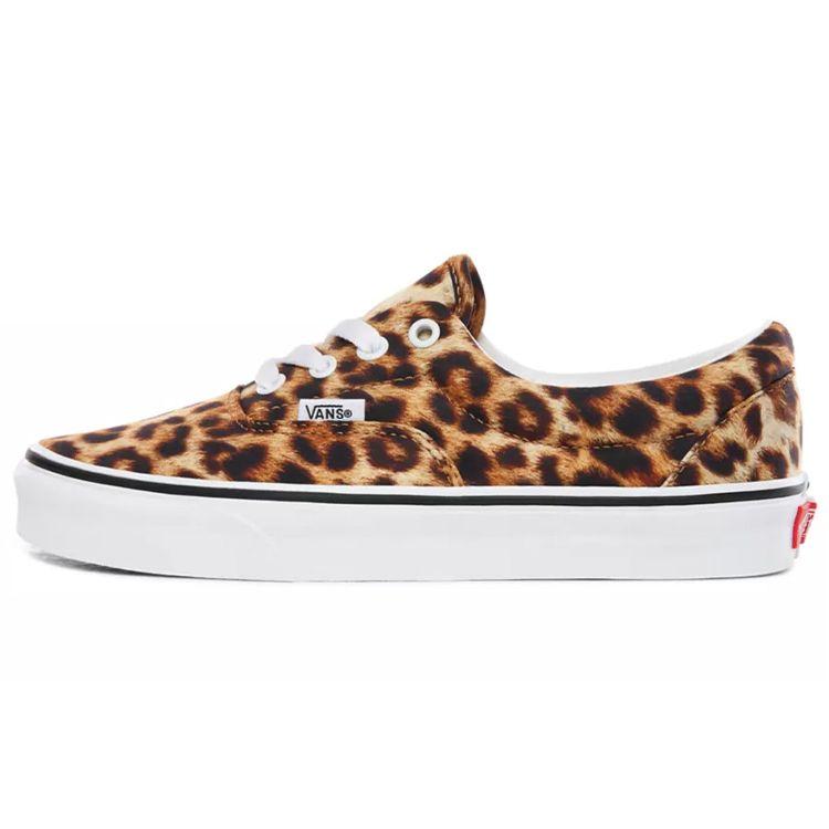 

Кроссовки унисекс Vans Era Leopard Brown Black True-White VN0A4U393I6