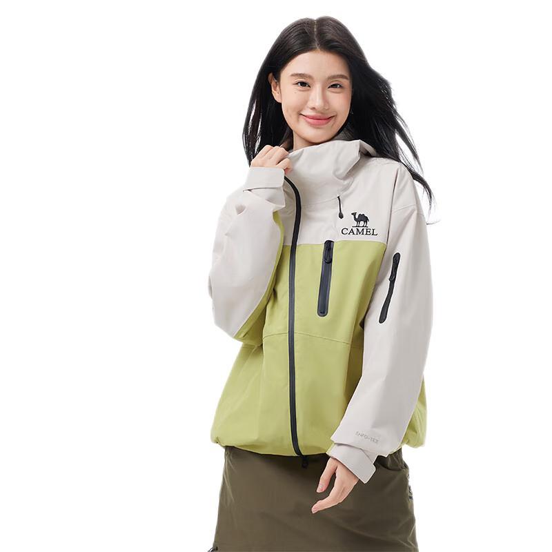

Camel Unisex 2025 Bright Color Windproof Waterproof Outdoor Jacket 2XL