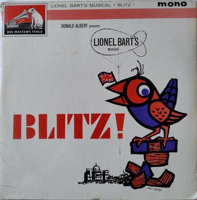 LP Plaat DONALD ALBERY PRESENTEERT LIONEL BART' - Blitz! CLP1569 His Master's Vo 1962 VK Soundtracks & Musicals Gebruikt