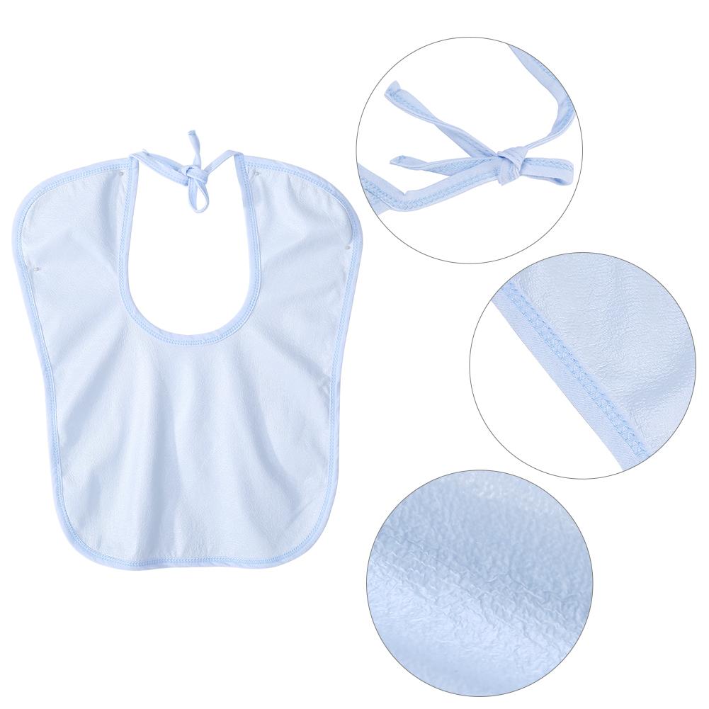 12 x 16 Zoll Wasserdichtes Erwachsenen-Lätzchen für Senioren, Waschbare Esshilfe, Kleidungsschutz