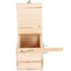 Bird Breeding Box Wooden Nesting Box House Warm Incubator Cage Pet Supplies