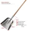 Naiduo No. 8 304 Stainless Steel Shovel with Wooden Handle