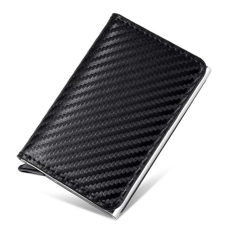 

Автоматический выдвижной держатель для карт из углеродного волокна с функцией блокировки RFID