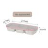 Divided Lunch Box for Fridge & Outdoors - Set of 2