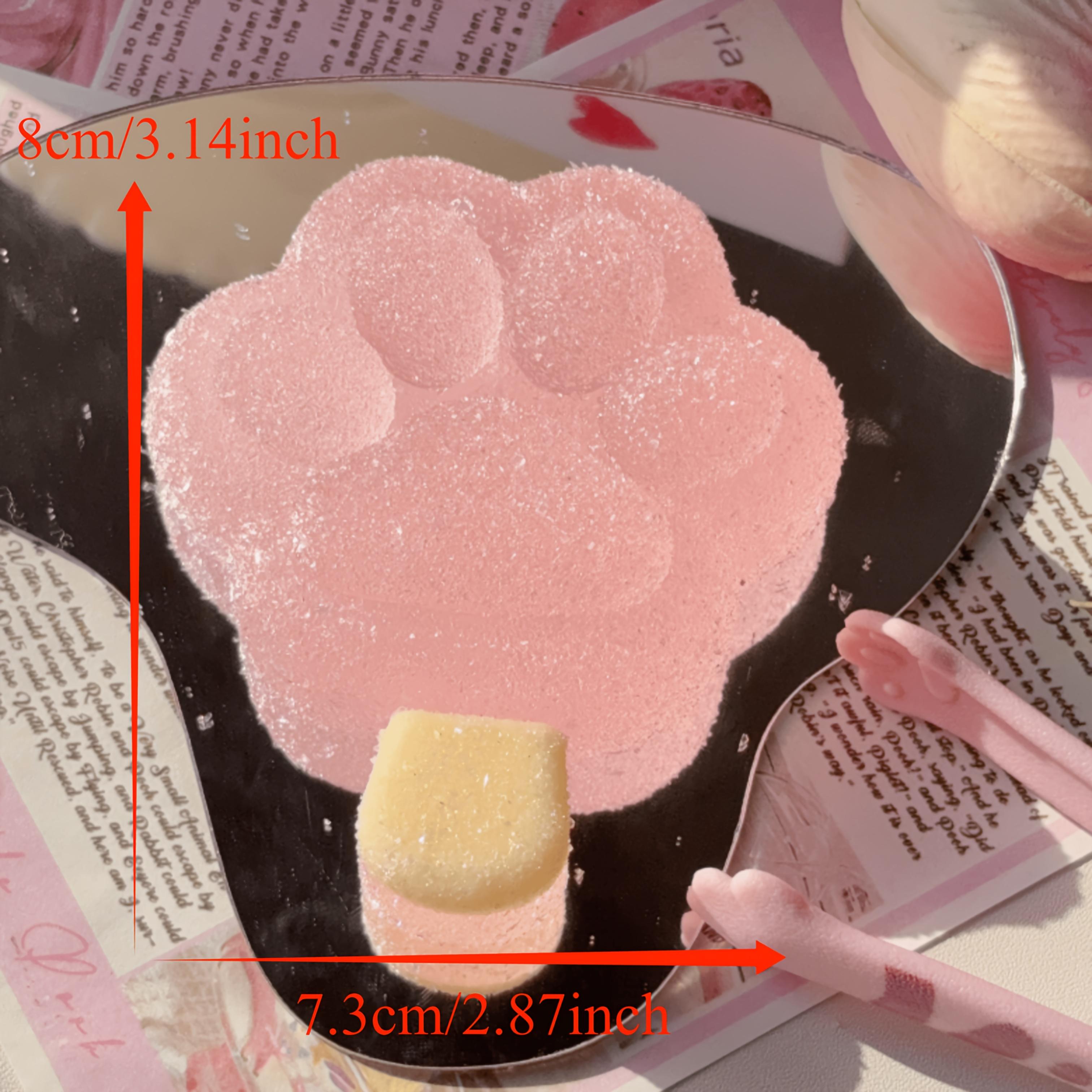

Soft Pink Ice Cream Cat Paw Squishy, Slow Rise Stress Relief Toy, Fun Desk Decor & Gift for Office & School світло-сірого кольору