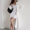 Women's Autumn/Winter Long Fluffy Cardigan - Soft Knit, Imitation Mink Velvet Sweater Coat, Lazy Style