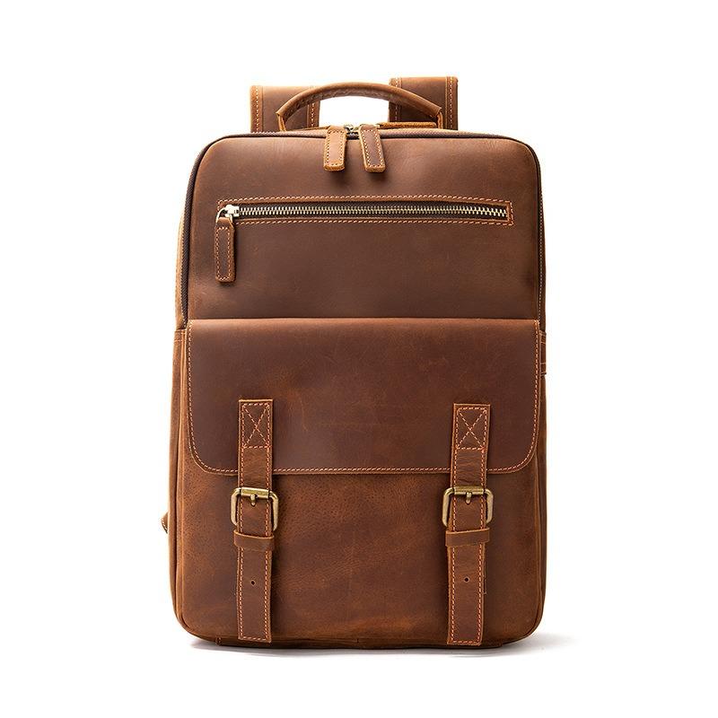 Vintage Men's Backpack Large Capacity Bag Computer Backpack Outdoor Travel Men's Bag