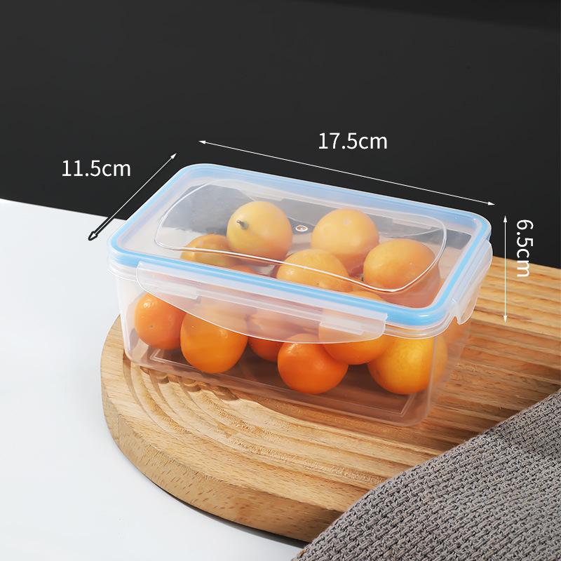 Microwaveable Food-Grade Plastic Storage Container: Fresh-Keeping & Sealable for Lunch and Fruit