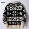Casual Cardigan Sweaters for Men Vintage Chunky Warm Shawl Collar Long Sleeve Knit Button Down Cardigans Men's Fall Winter Sweater Knitted Outwear