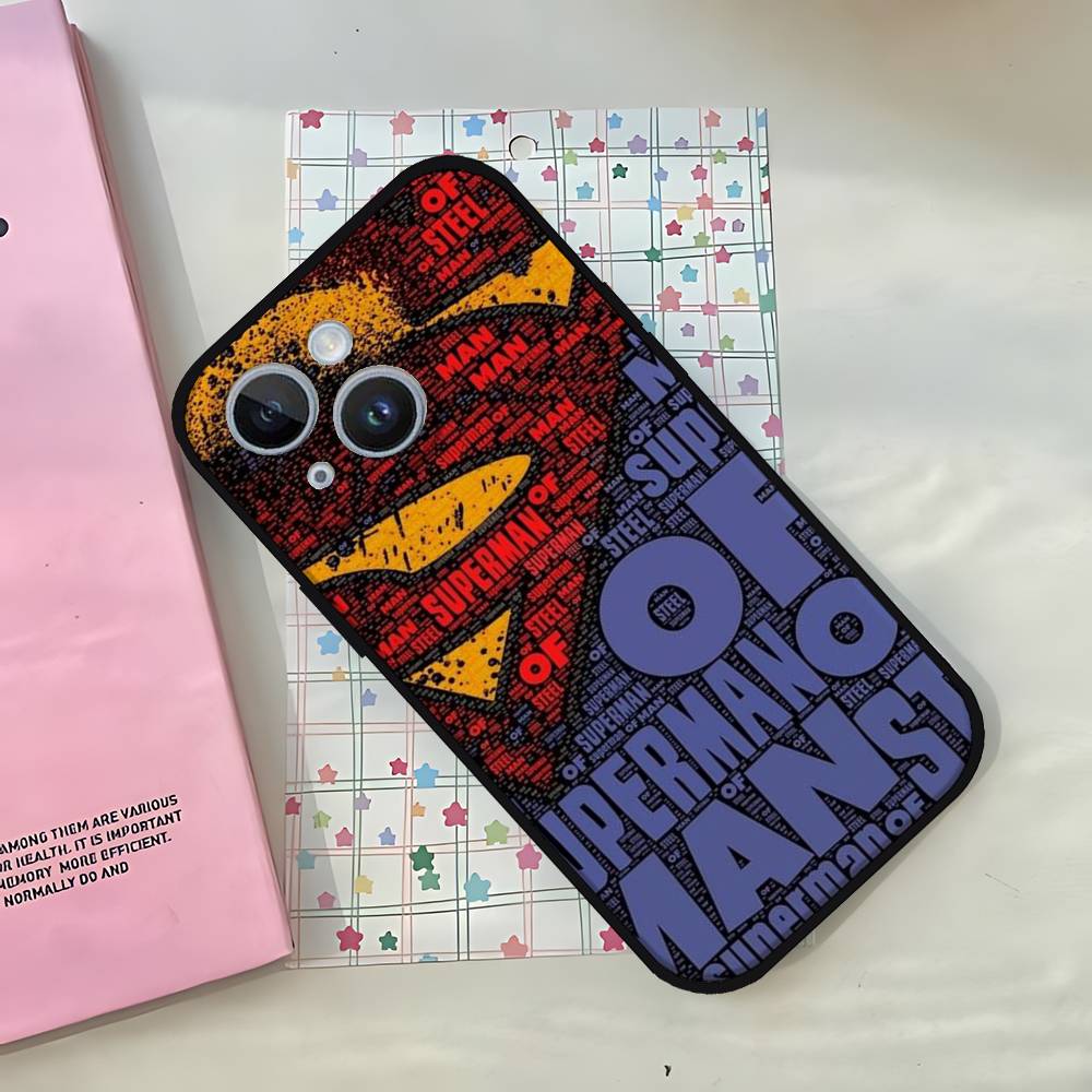 Superman Apple IPhone11 12 13 14 15 16 17 Pro Max Iphone17 Pro Max 17Pro 17 Air Funda Dura De Silicona Capa