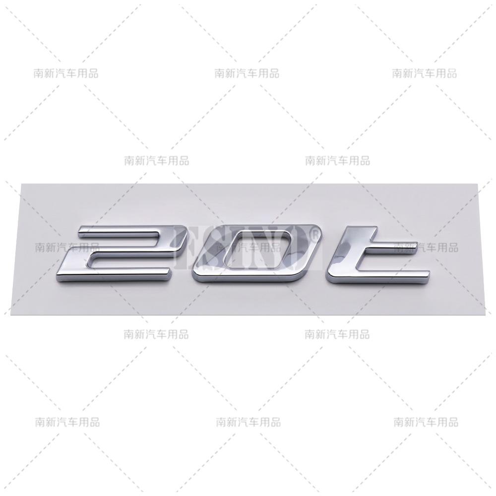 Car Styling 3D ABS Adhesive Emblem 20T 25T 30T 35T Car Body Rear Trunk Badge Auto Accessory for Jaguar XE XF XJ F-Pace F-Type