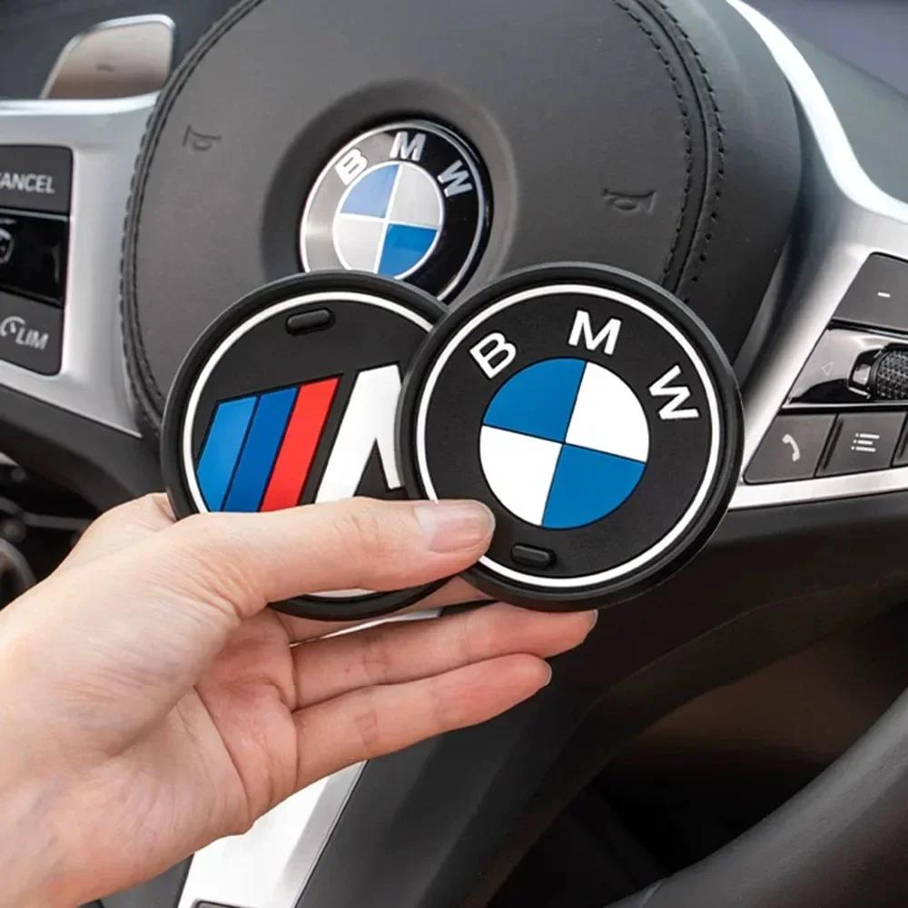 Pour BMW Chaud 2025 Lot de 2 pièces/Ensemble Porte-gobelets Antidérapants pour Voiture BMW pour Séries X1 X2 X3 X4 X5 X6 1 2 3 4 5 6 7 F30 E90 G20 F20 F21 F22 F07 F11