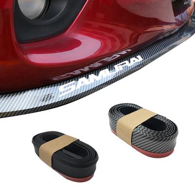 Protetor de para-choque de carro Borracha Auto Carro Protetores de para-choque dianteiro Molduras de lábio Divisor Queixo Corpo Tira de para-choque de automóvel