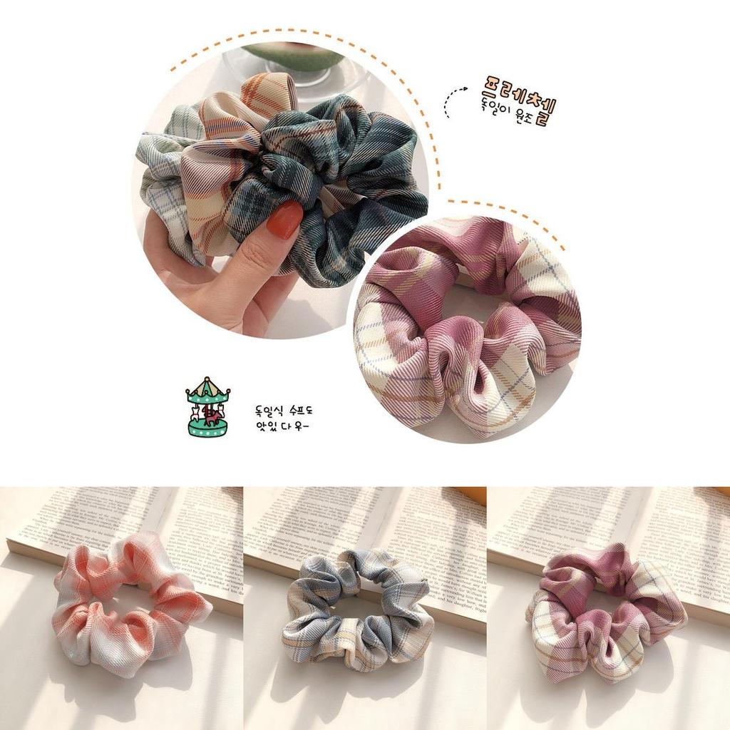 Stylish Women Girls Hair Scrunchies In Vibrant Colors For Effortless Hair Styles