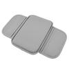 Universal Car Center Console Cover Leather Material Soft Cushion Leather Armrest Cover 2 Storage Bags Durable Protective Cushion