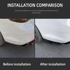 For VW Golf Mk8 MK7 MK7.5 MK6 MK5 GTI GTD GTE R R-LINE 2Pcs Rear Bumper Lip Wrap Angle Diffuser Splitter Canard Spoiler