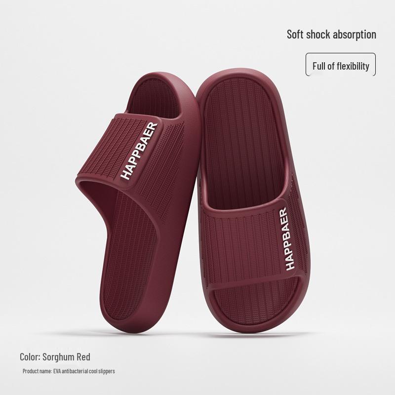 

Жіночі літні дихаючі нековзкі капці - Комфорт «Крок по хмаринці» для дому та ванної кімнати 38-39 червоний