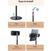 360° Rotation Monitor Stand Metal Standing Tablet Bracket Portable Desktop Monitor Bracket