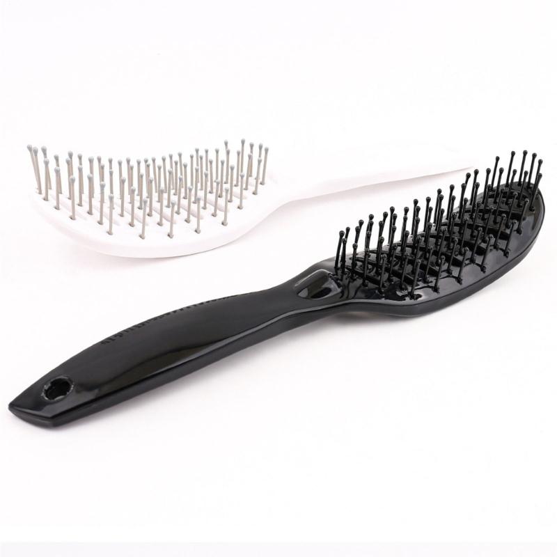 Hair Styling Brush Practical Hair Comb Hollow Out Hair Brush Detangling Hair Brush Massage Comb for Dry and Wet Hair