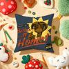 ET the ExtraTerrestrial Pillow Case Plush Fabric Soft DoubleSided Printed Sofa Warm Winter Home Gift Cushion Cover