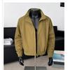 Herren Amerikanischer Stil Bomberjacke Neu Frühling Herbst 3-Schicht Weichschale Stehkragen Trendig Kurz Freizeit Baseballjacke