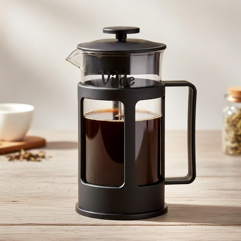 Glass piston coffee and tea maker 350 ml