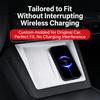 Washable Silicone Charging Pad Mat for Center Console Anti Slip Surfaces Easy to Clean Enhances Car Aesthetics Materials